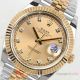 EW Factory Best Copy Rolex 18K gold Datejust 41 Cal.3235 Golden with Diamonds (3)_th.jpg